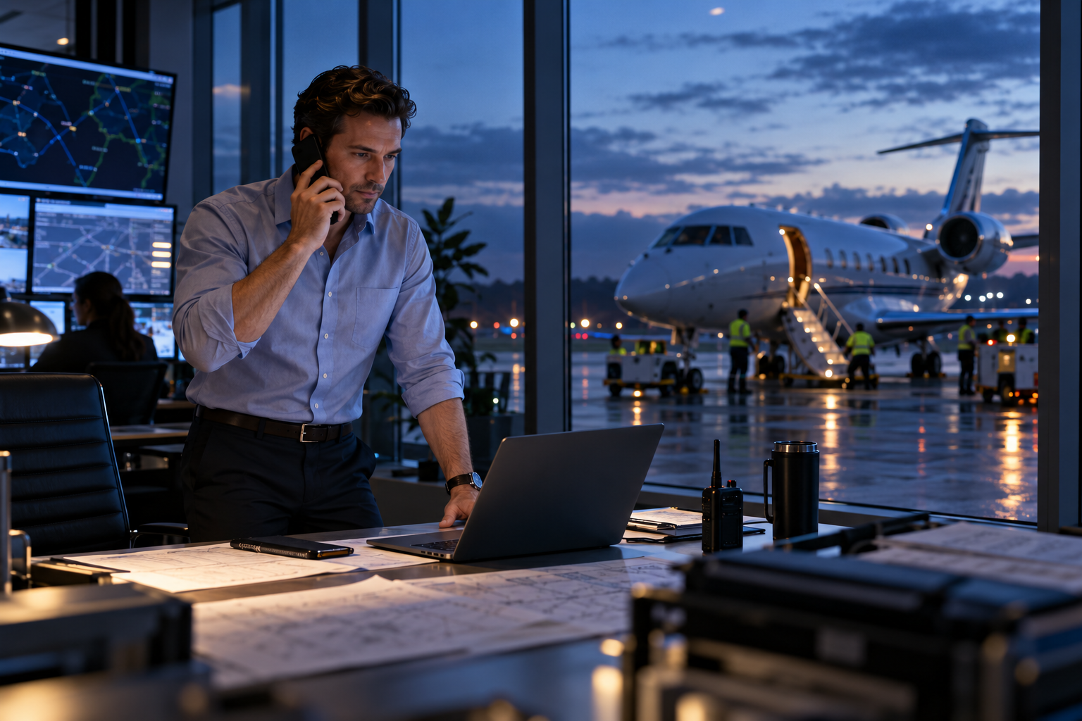 How Charter Operators Handle Last-Minute AOG Crew Situations
